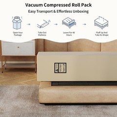 10″12″14″ Twin Full Queen King Mattress In A Box Gel Memory Foam Hybrid Spring