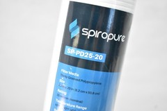 SpiroPure Aqua Optima Evolve Water Filter Cartridge White SP-PD25-20 25 Micron