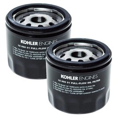 2 Pack Genuine Kohler 12-050-01-S Oil Filter 12 050 01-S OEM REP. 12-050-01-S1