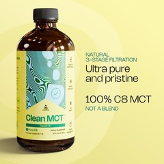 LevelUp C8 MCT Oil – 100% Pure Caprylic Acid (from 16 Ounce (Pack of 1)