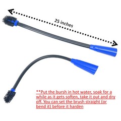 MaximalPower Universal Flexible Long Crevice Tool for Vacuum fit 1.1″-1.5″ Host