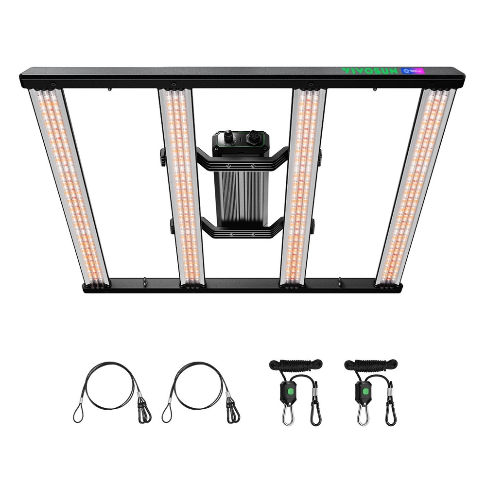 VIVOSUN LumaLight 320W LED Grow Light for Indoor Plants Deep Canopy Penetration