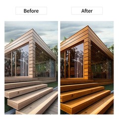 8 oz 100% Natural Pure Tung Oil for Wood Finishing Food Grade Safe, Waterproof T