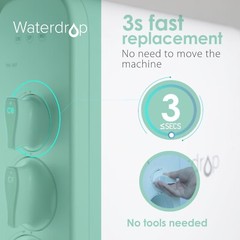 Waterdrop WD-G3-N3CB Filter, 1-year Lifetime, Used for Reverse Osmosis System