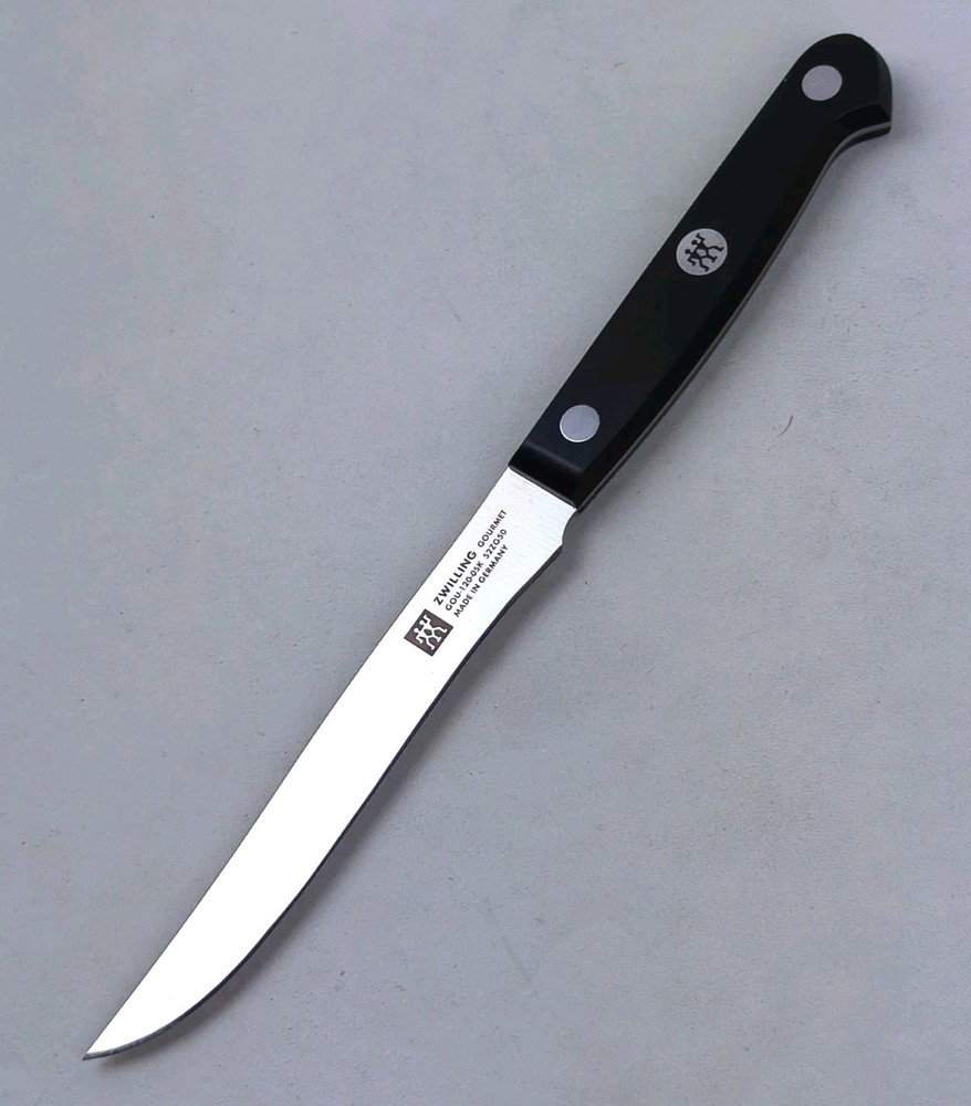 Zwilling GOURMET 4.5″ STEAK Knife, High-Carbon Steel, GERMAN Made, GOU-120-0SK
