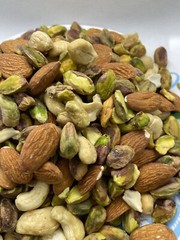 Raw Cashews Raw Almonds Raw Shelled Pistachios Fiesta Gourmet Mix by Agro Sun