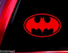 Die cut Vinyl BATMAN LOGO Car Truck Decal Sticker Gift Laptop Comic Dark Knight