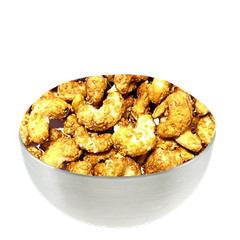 Mixed Butter Toffee Cashews Whole Cashew High Quality Item Weight 4oz-5lb
