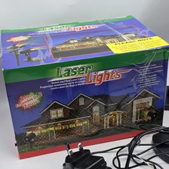 Laser Lights 2 Pack Green Red Laser Projection Christmas Rotate Static Tested