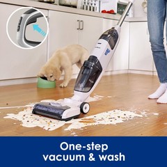 Tineco iFloor Cordless Wet-Dry Vacuum Cleaner and Mop, Laminate, Linoleum, Tile