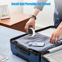 Portable CO Detector with Smoke & Gas Sensors, Plug-in Alarm for Home or Travel
