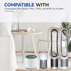 (2) Replacement Filter for Dyson Tower Fan Air Purifier TP01 TP02 TP03 AM11 BP01