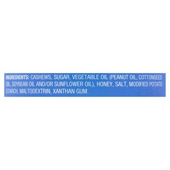 Great Value Honey Roasted Cashews, 8.25 oz