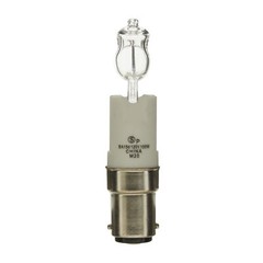 REPLACES Holkotter Osram 64475 Sylvania 18858 DC Bayonet BA15d 100W 120V Clear