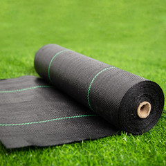 3.2oz 3*100FT / 6*300FT Woven Ground Cover Landscape arden Fabric Weed Barrier