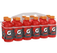 Gatorade Thirst quencher Fruit punch Sports drinks, 12 fl oz, 12 Count Bottles.