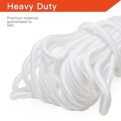 Anley 50 Ft x 1/4″ Flag Pole Halyard Rope Compatible with Flagpoles Up to 25ft