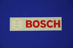 Bosch Decal Vinyl Sticker Tools Drill Saw Router Impact Driver, Red/White