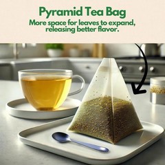 100 Count Organic Dandelion Root Tea – USDA Organic – Plant-Based Pyramid Bags