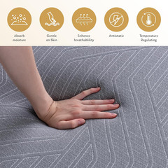 EGOHOME 14″ King Copper Gel Memory Foam Mattress – Pain Relief & CertiPUR-US