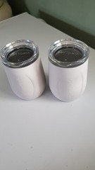Vinglace Tumblers 10oz new glass inserts inside stainless tumblers!