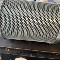 GLFILT4M 4”Air Carbon Filter 38mm Charcoal Bed w/ Pre-Filter for Inline Fan
