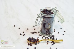 Organic Way Dried Elderberry Whole – Organic, Kosher & USDA Certified
