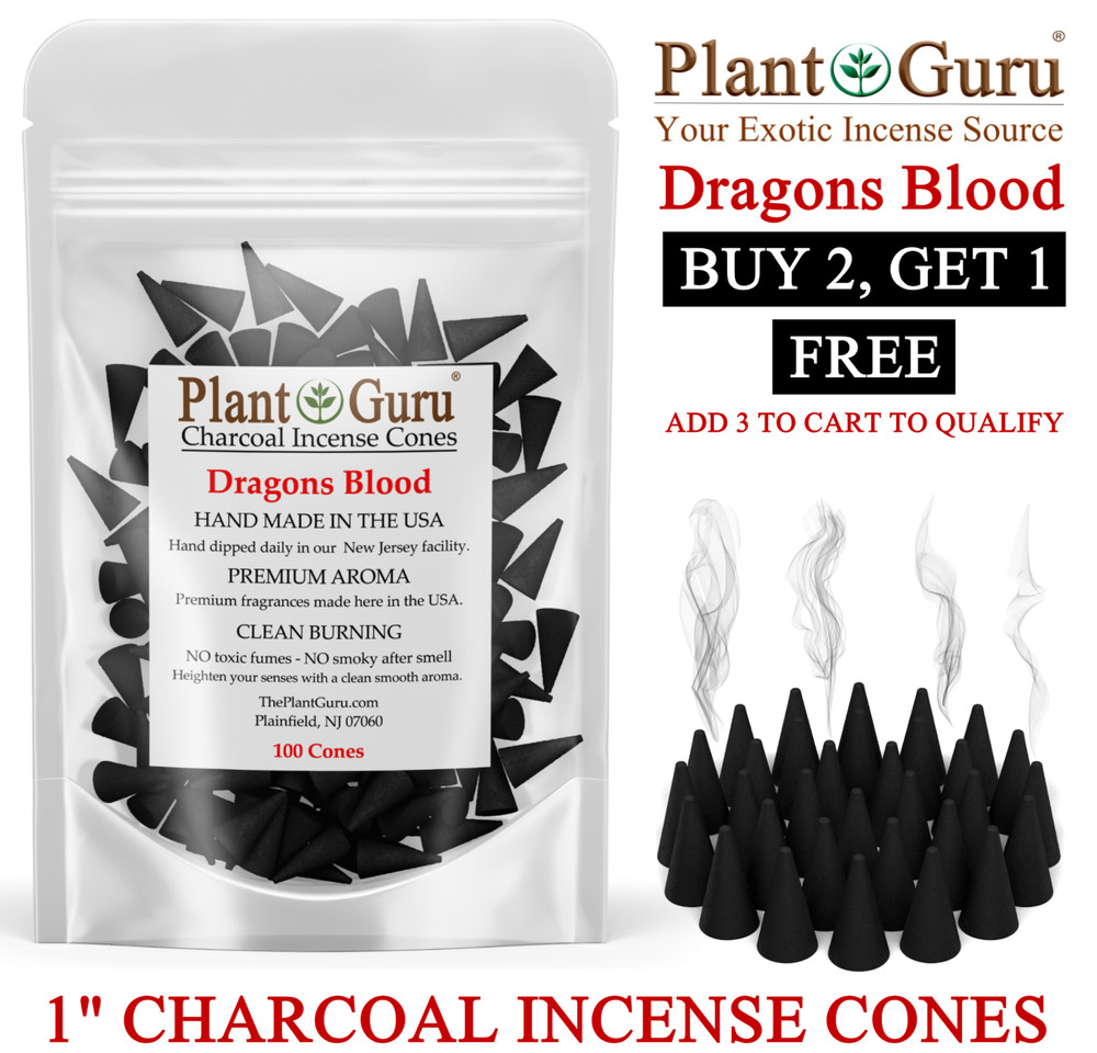 Dragons Blood Charcoal Incense Cones 1″ TOPFLOW Bulk Wholesale For Burner Holder