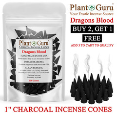 Dragons Blood Charcoal Incense Cones 1″ TOPFLOW Bulk Wholesale For Burner Holder