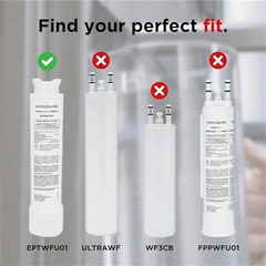 2pack Frigidaire EPTWFU01 Pure Source Ultra II Refrigerator Water Filter Sealed