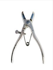 American Power Pull 6-5/8″ Hog Nose Pliers, Zinc Plated Iron, Silver