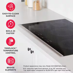 Frigidaire Gallery 30″ Induction 4-Element Cooktop – GCCI3067AB
