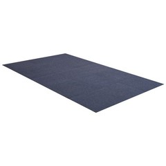 Uimoso 24×24 Inch Carpet Tiles, 15-Pack, Self-Adhesive Gray Rug Squares