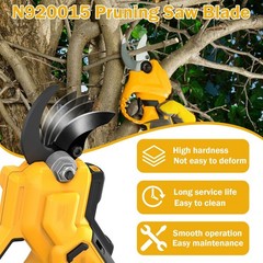 2Pk N920015 REPLACEMENT PRUNER BLADES For Dewalt 20V Max Cordless Pruning Shears