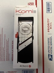 De Buyer Komi Handheld Slicer 2 Blades Julienne or Slice Mandeline NEW!