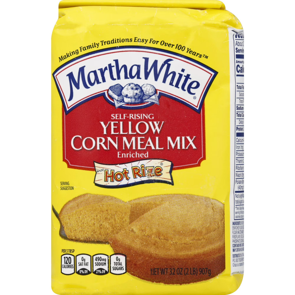 Martha White Yellow Corn Meal Mix, 32 oz