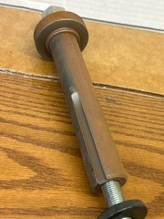 DIXON SPINDLE SHAFT 539119693 READ Description Blade held on with nut
