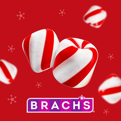 Bobs Sweet Stripes Soft Peppermint Candy, 160 Individually-Wrapped Pieces, 28 Ou
