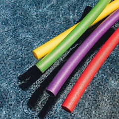 18 Pack Pool Noodles Assorted Foam 55In Long for Swimming Kids Adults