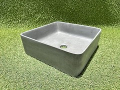 CONCRETE SINK HANDMADE VINTAGE VESSEL (47)