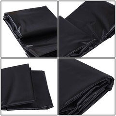 13ft*18ft Black Pond Waterproof Liner 20 Mil Thickness Fish Pond Liner HDPE