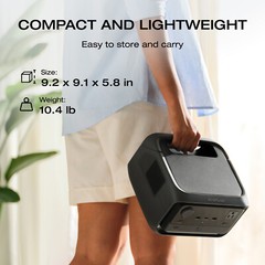 EcoFlow 858Wh River 3 Plus Portable Power Station with EB600 Extra Battery