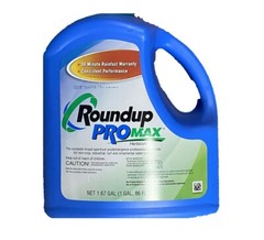 Roundup Pro Max (1.67 Gals) Weed & Brush Killer Herbicide Turf Ornamental Weeds