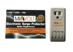 1800W Voltage Brownout Appliance Surge Protector 3-Years Warranty