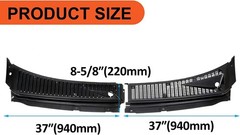 Windshield Wiper Cowl Cover Panel 1999-2007 F250 F350 F450 F550 Super Duty US