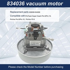 120V Vacuum Motor for ProTeam Backpack and Shop Vac Replacement Parts