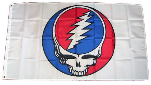 GRATEFUL DEAD 3’X5′ FLAG BANNER “Full Color Both Sides” FAST SHIPPING