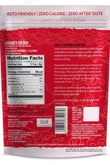 Lakanto Golden Monk Fruit Sweetener with Erythritol – Raw Cane Sugar Substitute.
