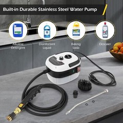 2500W Handheld Car Detailing Cleaning Machine High Temp Steam Cleaner Household