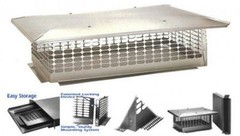 Chimney Cap *Brand New* Stainless Steel Crown Mount w/Multiple Sizes